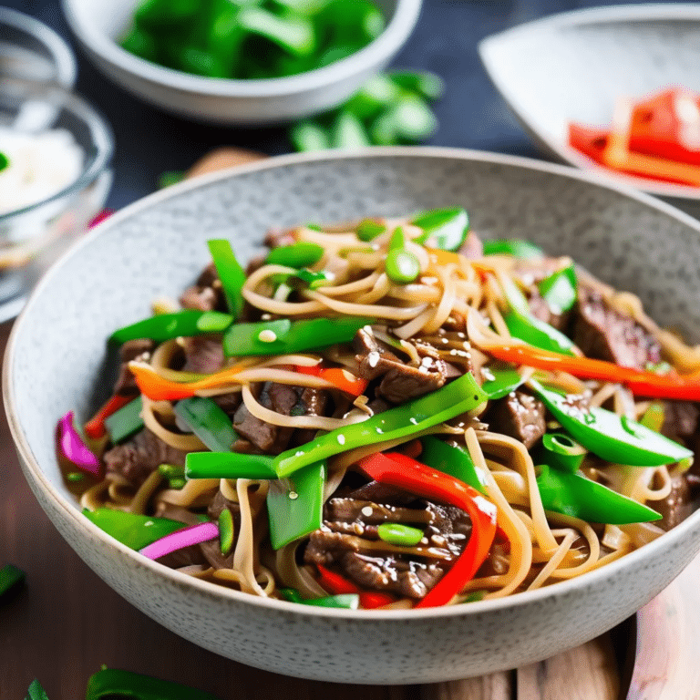 Asian Beef Noodles