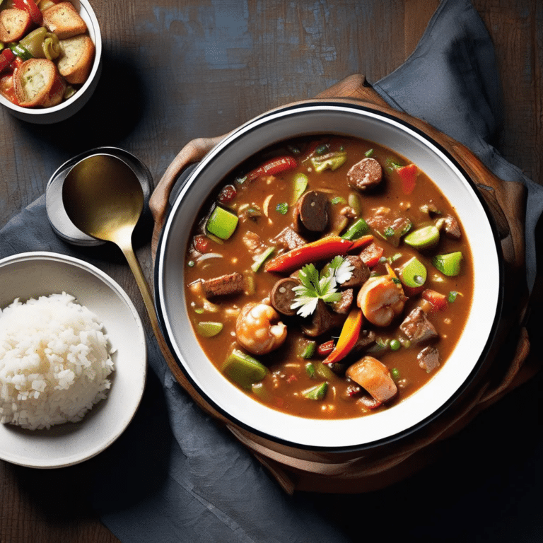 Authentic Louisiana Creole Gumbo