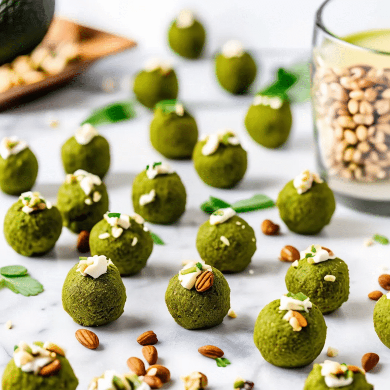 Avocado Goat Cheese Truffles