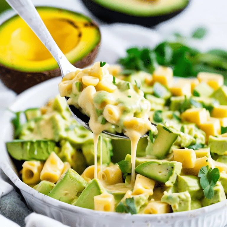 Avocado Mac And Cheese