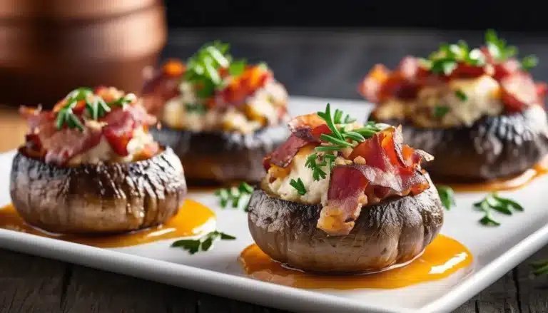 BACON-STUFFED MUSHROOMS