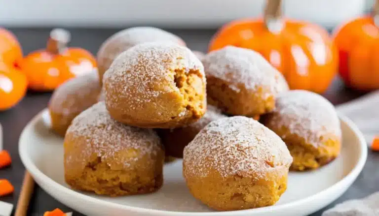 BAKED PUMPKIN DONUT HOLES