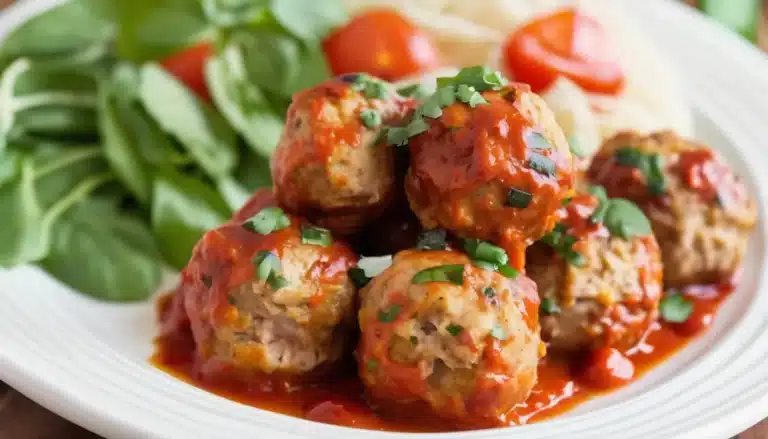 BAKED TURKEY MEATBALLS
