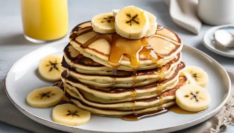 BANANA BUTTERMILK PANCAKES