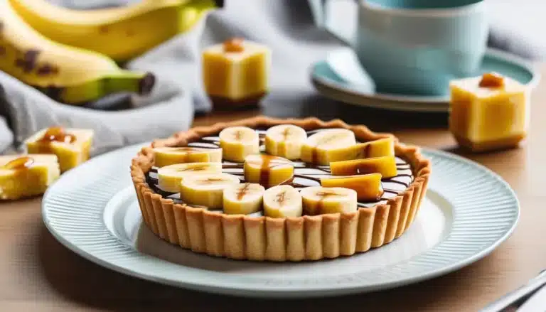 BANANA CARAMEL TART