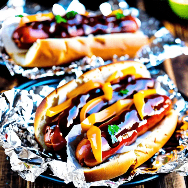BBQ Hot Dog & Potato Packs