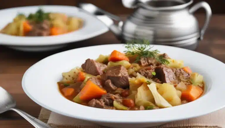 BEEF AND CABBAGE STEW