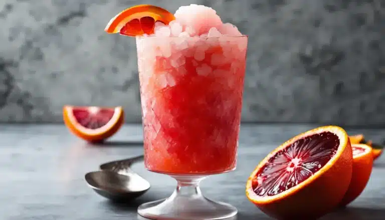 BLOOD ORANGE GRANITA