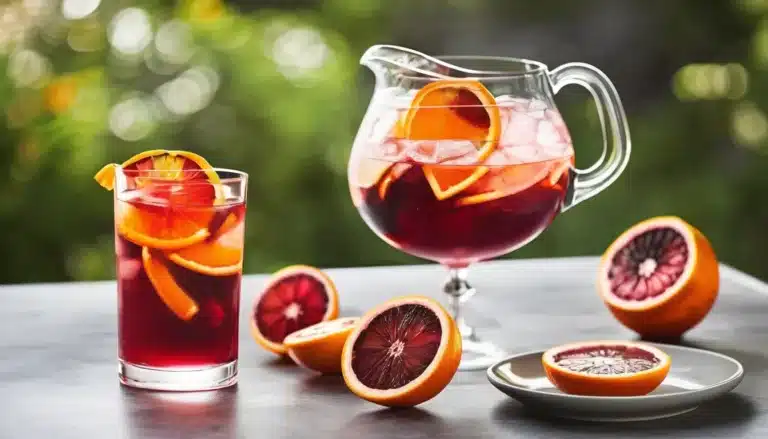 BLOOD ORANGE SANGRIA