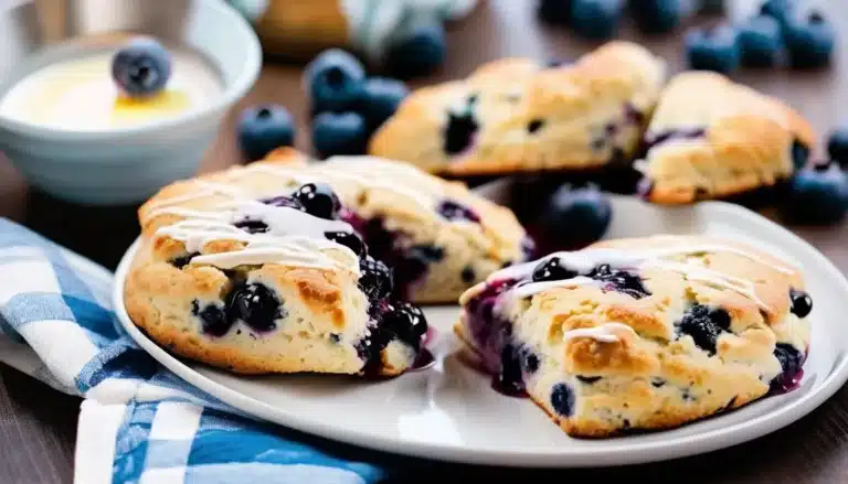 BLUEBERRY BUTTERMILK SCONES
