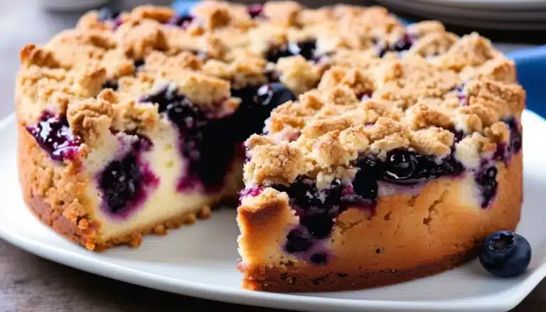 BLUEBERRY CRUMB CAKE
