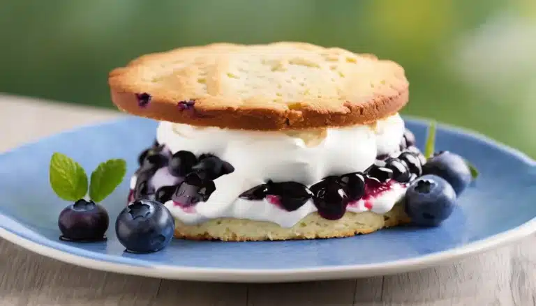 BLUEBERRY SHORTCAKE