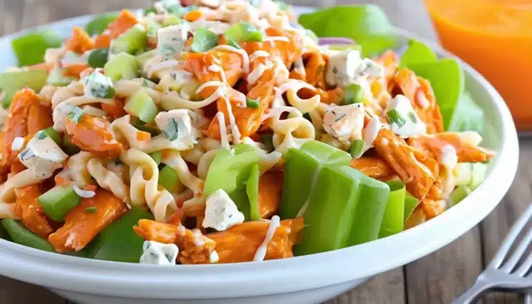 BUFFALO CHICKEN PASTA SALAD