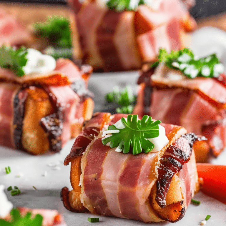 Bacon-Wrapped Spam Bites