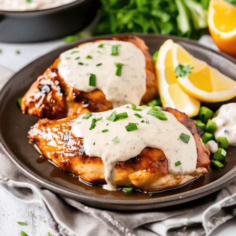 Baked Alabama BBQ Chicken Breasts