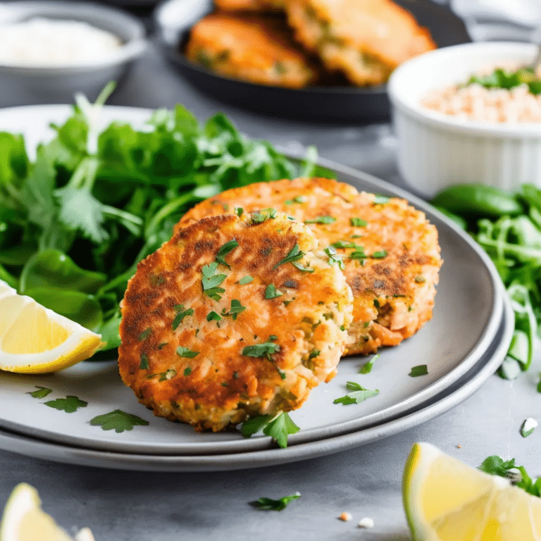 Baked Salmon Patties