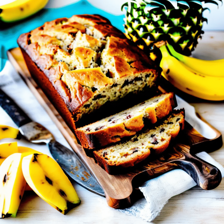 Banana Pineapple Bread