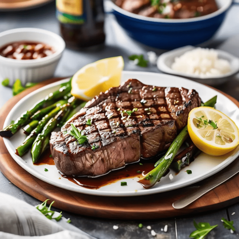 Barbequed Steak