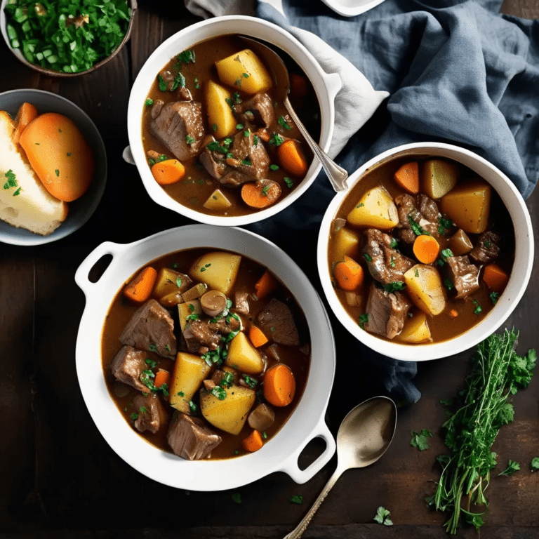 Beef And Stout Stew