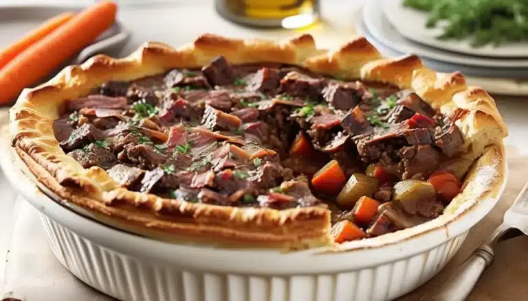 Beef Bourguignon Pie