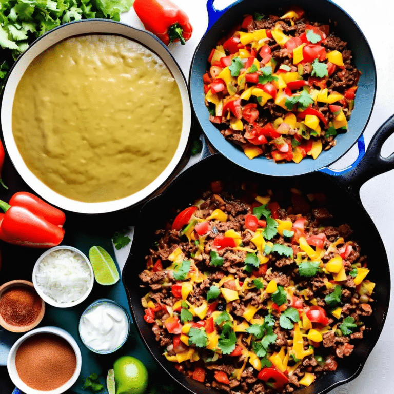 Beef Taco Skillet