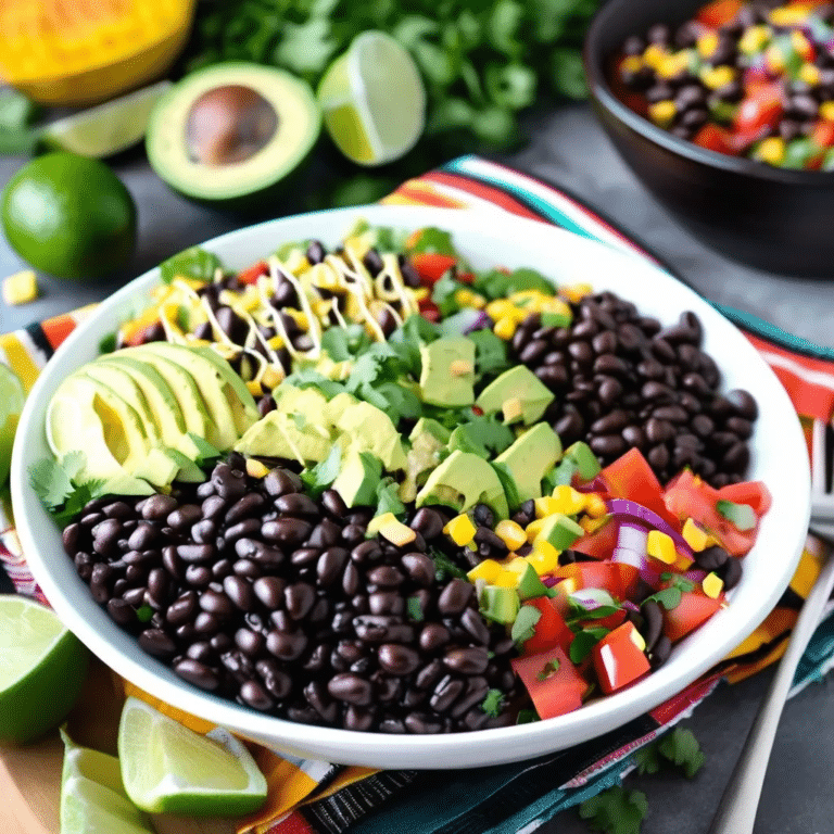 Black Bean Taco Salad