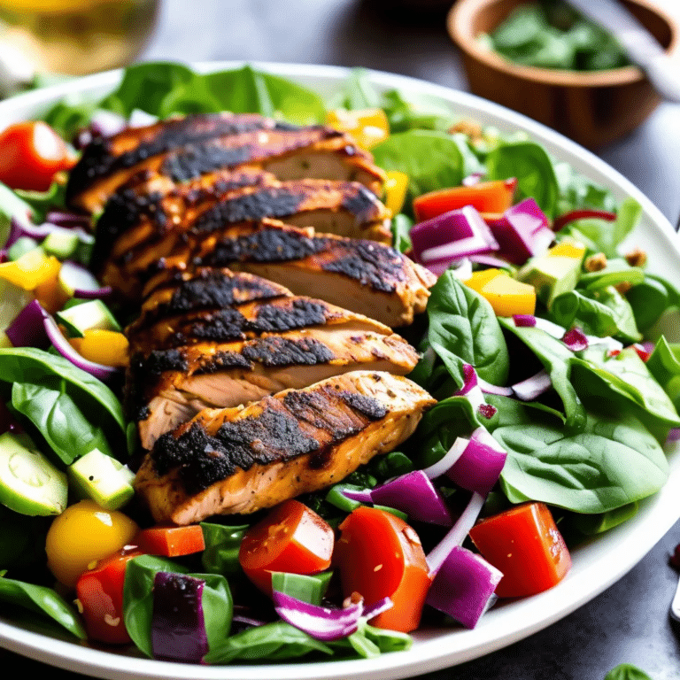 Blackened Chicken Salad