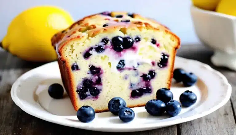 Blueberry Lemon Yogurt Loaf