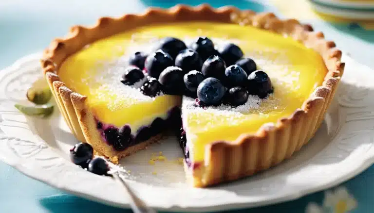 Blueberry-lemon Tart