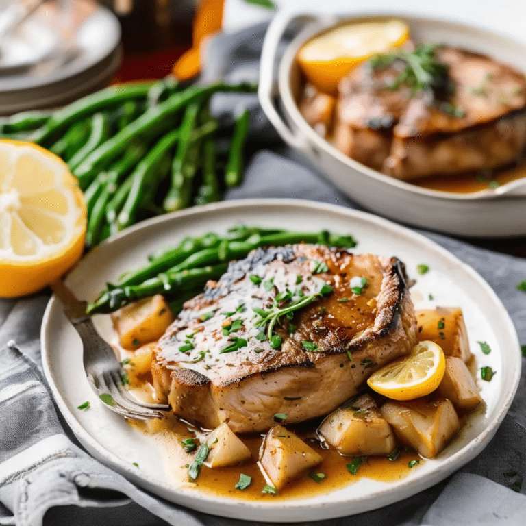 Braised Pork Loin Chops