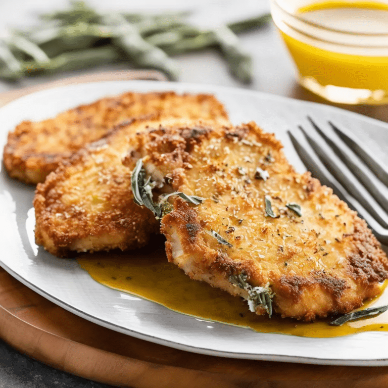 Breaded Mustard & Sage Pork Cutlets