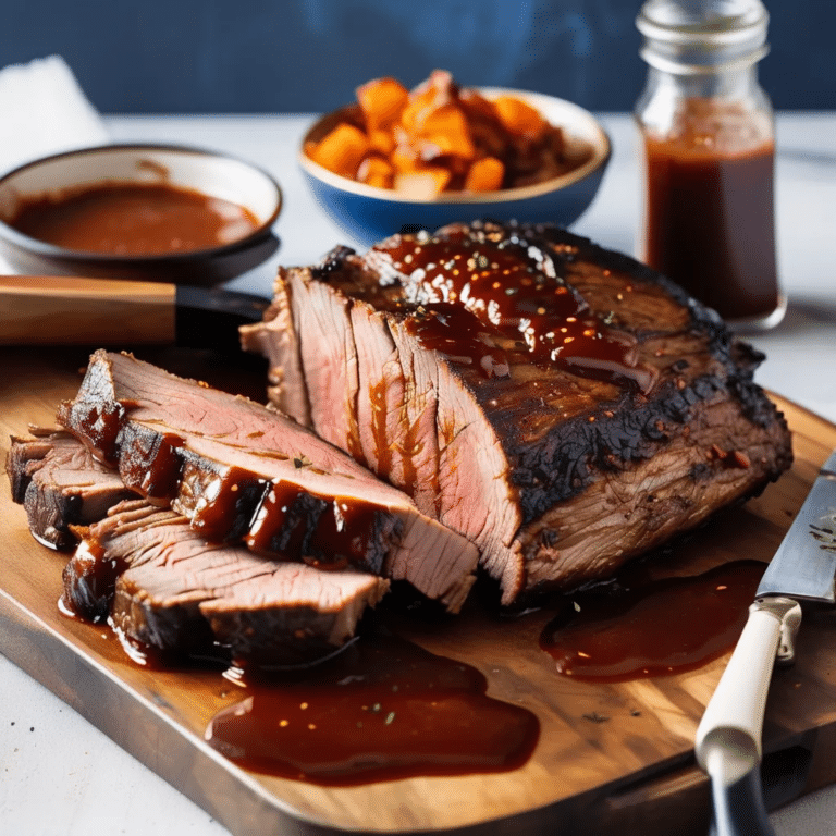 Brisket with BBQ Sauce