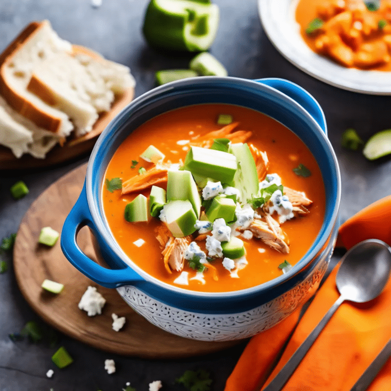 Buffalo Chicken Soup