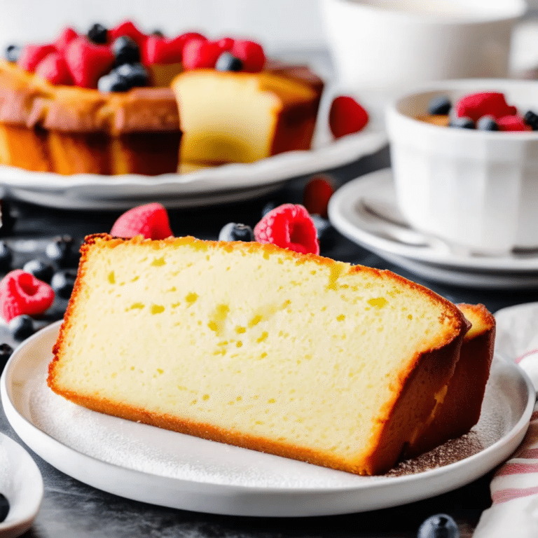 Butter Pound Cake