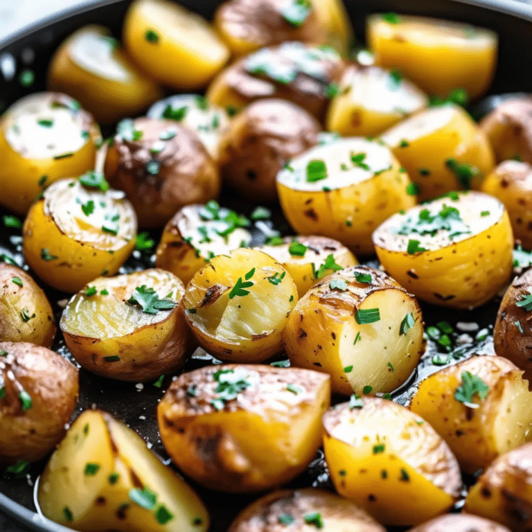 Buttery Garlic Potatoes