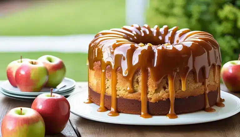 CARAMEL APPLE CAKE