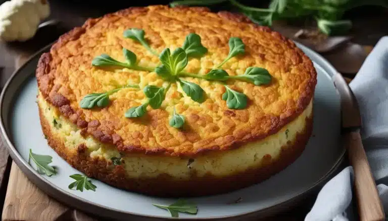 CAULIFLOWER CAKE