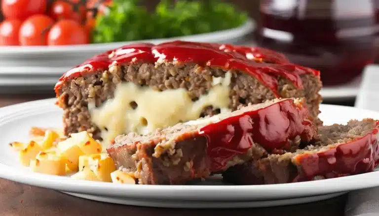 CHEESE STUFFED MEATLOAF