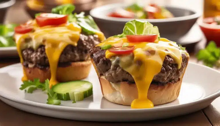 CHEESEBURGER CUPS