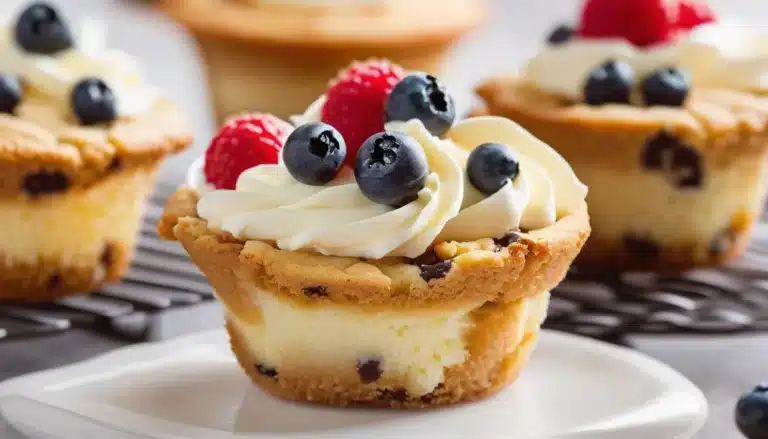 CHEESECAKE COOKIE CUPS