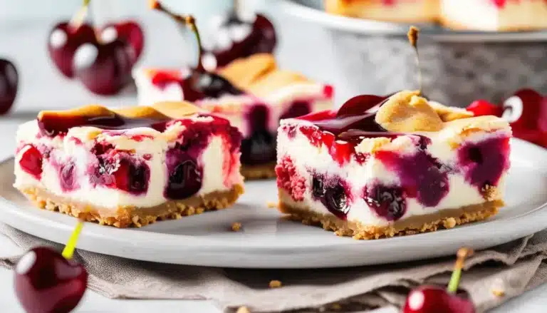 CHERRY CHEESECAKE BARS