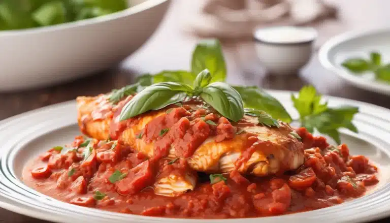 CHICKEN MARINARA