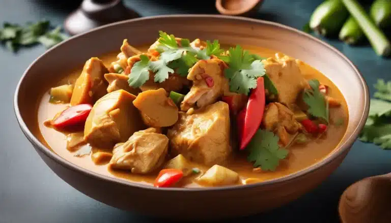 CHICKEN MASSAMAN CURRY