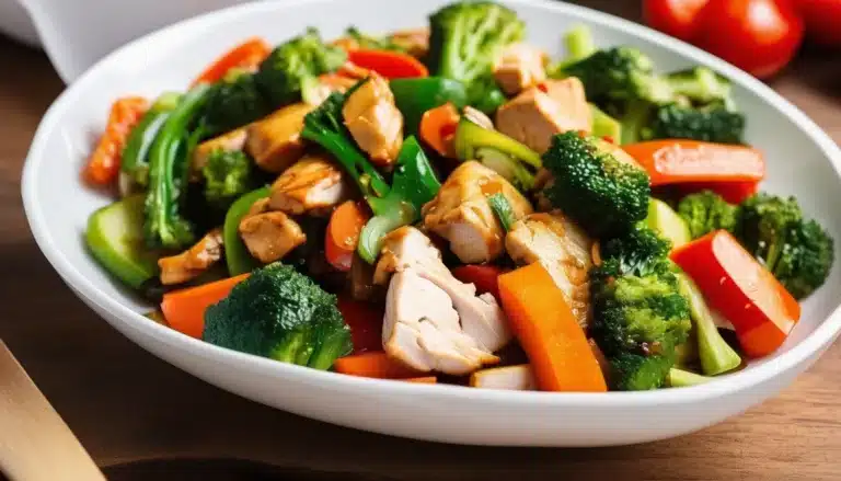 CHICKEN VEGGIE STIR FRY