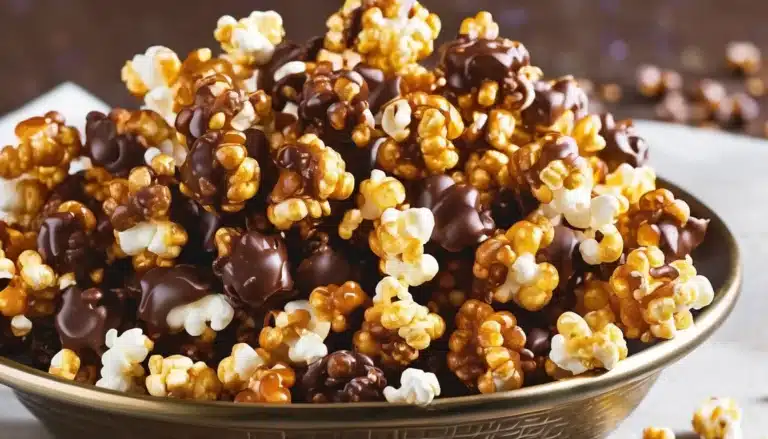 CHOCOLATE CARAMEL POPCORN