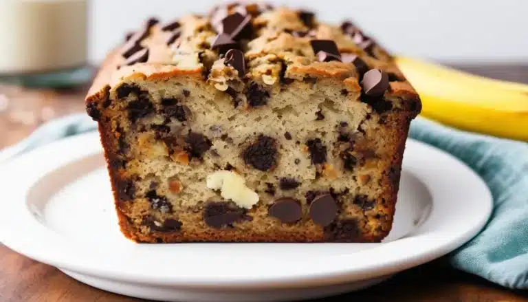 CHOCOLATE CHIP WALNUT BANANA BREAD