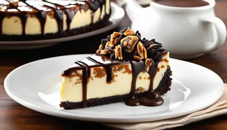 CHOCOLATE TURTLE CHEESECAKE