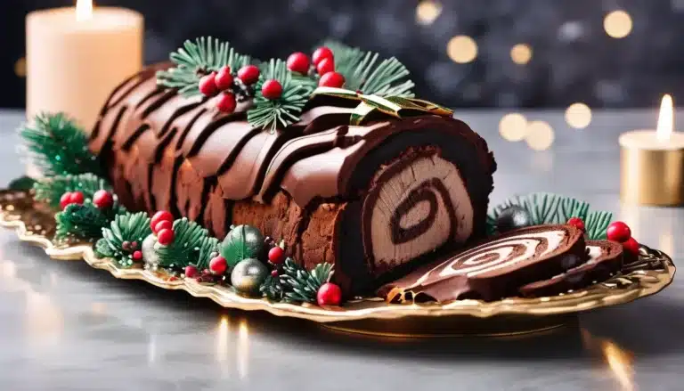 CHRISTMAS YULE LOG
