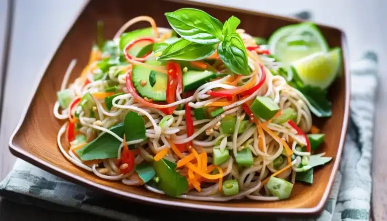 COLD ASIAN NOODLE SALAD