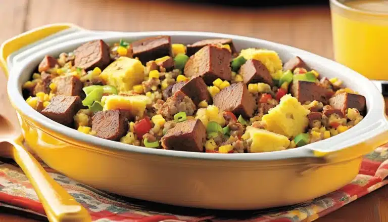 CORNBREAD AND SAUSAGE DRESSING